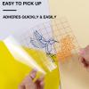 imageHTVRONT White Permanent Vinyl 12 Pack Glossy White Vinyl for Cutting Machine  10 Permanent Sheets 12quot x 12quotampamp 2 Transfer Tape Sheets for Party Decoration Sticker Craft Cutter Car Decal GlossyRed Transfer Tape