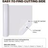 imageHTVRONT White Permanent Vinyl 12 Pack Glossy White Vinyl for Cutting Machine  10 Permanent Sheets 12quot x 12quotampamp 2 Transfer Tape Sheets for Party Decoration Sticker Craft Cutter Car Decal GlossyGlossy White