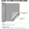 imageHTVRONT White Permanent Vinyl 12 Pack Glossy White Vinyl for Cutting Machine  10 Permanent Sheets 12quot x 12quotampamp 2 Transfer Tape Sheets for Party Decoration Sticker Craft Cutter Car Decal GlossyGlossy Silver