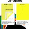 imageHTVRONT White Permanent Vinyl 12 Pack Glossy White Vinyl for Cutting Machine  10 Permanent Sheets 12quot x 12quotampamp 2 Transfer Tape Sheets for Party Decoration Sticker Craft Cutter Car Decal Glossy12 Glossy Lemon Yellow