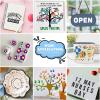 imageHTVRONT White Permanent Vinyl 12quot x 14 FT Adhesive White Vinyl Roll Compatible with Cricut Cutting Machine Silhouette Cameo Cutters Signs Scrapbooking Craft Die Cutters GlossyMulticolor