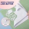 imageHTVRONT White Permanent Vinyl 12quot x 14 FT Adhesive White Vinyl Roll Compatible with Cricut Cutting Machine Silhouette Cameo Cutters Signs Scrapbooking Craft Die Cutters GlossyGlossy White