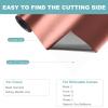 imageHTVRONT White Permanent Vinyl 12quot x 14 FT Adhesive White Vinyl Roll Compatible with Cricut Cutting Machine Silhouette Cameo Cutters Signs Scrapbooking Craft Die Cutters GlossyMatte Metallic Rose Gold