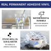 imageHTVRONT White Permanent Vinyl 12quot x 14 FT Adhesive White Vinyl Roll Compatible with Cricut Cutting Machine Silhouette Cameo Cutters Signs Scrapbooking Craft Die Cutters GlossyWhite Holographic