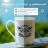imageHTVRONT White Permanent Vinyl 12quot x 14 FT Adhesive White Vinyl Roll Compatible with Cricut Cutting Machine Silhouette Cameo Cutters Signs Scrapbooking Craft Die Cutters GlossyMatte White