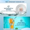 imageHTVRONT White Permanent Vinyl 12quot x 14 FT Adhesive White Vinyl Roll Compatible with Cricut Cutting Machine Silhouette Cameo Cutters Signs Scrapbooking Craft Die Cutters GlossySilver Holographic