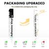 imageHTVRONT White Permanent Vinyl 12quot x 14 FT Adhesive White Vinyl Roll Compatible with Cricut Cutting Machine Silhouette Cameo Cutters Signs Scrapbooking Craft Die Cutters GlossyGlossy White