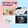 imageHTVRONT White Permanent Vinyl 12quot x 14 FT Adhesive White Vinyl Roll Compatible with Cricut Cutting Machine Silhouette Cameo Cutters Signs Scrapbooking Craft Die Cutters GlossyGlossy White