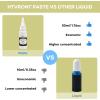 imageHTVRONT White Resin Pigment Paste  176oz50ml Higher Concentrated ampamp Easy to Mix White Epoxy Dye Pigment for Resin Coloring Ocean Waves and Water EffectsWhite