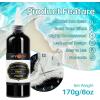 imageHTVRONT White Resin Pigment Paste  6 oz170 g White Pigment Paste for Resin Higher Concentrated and Easy to Mix White Epoxy Pigment for Resin Coloring Ocean Waves and Water EffectsBlack