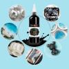 imageHTVRONT White Resin Pigment Paste  6 oz170 g White Pigment Paste for Resin Higher Concentrated and Easy to Mix White Epoxy Pigment for Resin Coloring Ocean Waves and Water EffectsBlack