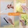 imageHTVRONT Window Film Kit  4 Pcs Window Privacy Film Installation Tools Easy to Apply Glass ampamp Car Windows Tint Kit Includes Felt Squeegee Detachable Knife ampamp 1 Extra Blade 100ML Spray BottleWhite Window Film Kit