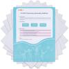 image8quotx12quotSticky 16 PCS Stick and Stitch Embroidery Paper Wash Away Printable Water Soluble Embroidery Paper Printable Embroidery Transfer Paper for Hand ampamp Machine Embroidery