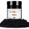 imageHTVRONT Black Mica Powder for Resin  176 oz50g Black Mica Pigment Powder Natural Mica Powder for Soap Making Resin Candle Making Bath BombBlack50g