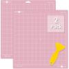 imageHTVRONT Cutting Mat 5 Pack Cutting Mat 12x12Standard Light Strong FabricGrip Compatible with Cricut Maker 3Maker 4MakerExplore 34Air 2One Variety Adhesive Sticky Cutting Mats AccessoriesFabric Grip12X122PACK
