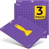 imageHTVRONT Cutting Mat 8 Pcs Cutting Mat 12x12Standard Light Strong FabricGrip Compatible with Cricut Maker 3Maker 4MakerExplore 34Air 2One Variety Adhesive Sticky Cutting Mats AccessoriesPurple