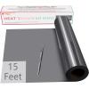 imageHTVRONT HTV Vinyl Rolls  12quot x 15ft Black ampamp White Heat Transfer Vinyl for Shirts IronOn Vinyl for All Cutting Machines  Easy to Cut ampamp Weed for Heat DesignDark Grey