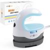 imageHTVRONT Heat Press Mini Heat Press Machine Small Heat Press Portable Iron Press Machine for T Shirts Hats Heating Transfer Projects MintBubble Blue