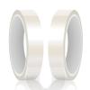 imageHTVRONT Heat Tape for Sublimation 4 Rolls 10mm x33m 108ft Heat Resistant Tape for Heat Press Heat Transfer Tape Thermal Tape for Electronics ampamp Heat Vinyl Press Tape No ResidueTransparent20mm33m