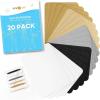 imageHTVRONT Iron on Patches for Clothes 20PCS Iron on Patches for Jeans 3quot by 414quot 4 Shades of Cotton Denim Clothing Repair and Decoration Kit for DIY Repair Crafting EmbellishmentMulticolor