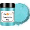 imageHTVRONT Mica Powder for Epoxy Resin  176 oz50 g Mica Pigment Powder Mica Powder for Soap Making Resin Candle Making Bath Bomb Mica Pigment PowderCharcoal GrayTurquoise Blue50g