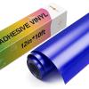 imageHTVRONT Permanent Vinyl Roll Bundle  12quot x 3 ft 13Pack MultiColors Permanent Adhesive Vinyl Rolls 1 Transfer Tape Compatible with Cricut Cutting Machine Silhouette Cameo CuttersMatte Metallic Blue