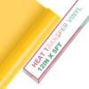 imageHTVRONT Silver Glitter Heat Transfer Vinyl  10quot x 5FT Silver Glitter HTV Vinyl for TShirts Silver Glitter Iron on Vinyl for All Cutter MachineSilver GlitterYellow