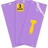 imageHTVRONT Strong Grip Cutting Mat For Cricut Joy  3 Pack 45X12 Stronggrip Quilting Mats For Cricut Joy Bundle Purple Adhesive Cutting Mats Replacement Accessories for Cricut