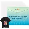 imageHTVRONT Sublimation HTV for Dark FabricLight Fabric  5 Pack Glossy Sublimation Vinyl  Sublimation Blanks for Sublimation ShirtsPillowBagHatDark Fabric Matte