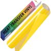 imageHTVRONT White HTV Heat Transfer Vinyl  12quot x 120ft White Iron on Vinyl for Shirts HTV Vinyl Roll for All Cutter Machine Easy to Cut ampamp Weed for Heat Transfer Vinyl Design120ftYellow