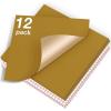 12 Glossy Gold