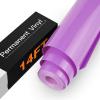 imageHTVRONT White Permanent Vinyl 12quot x 14 FT Adhesive White Vinyl Roll Compatible with Cricut Cutting Machine Silhouette Cameo Cutters Signs Scrapbooking Craft Die Cutters GlossyPurple