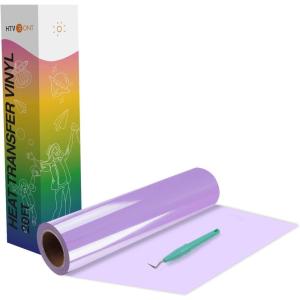 imageHTVRONT Black HTV Heat Transfer Vinyl Rolls  12quot x 20ft Black Iron on Vinyl for Shirts Iron on for All Cutting Machines  Easy to Cut ampamp Weed for Craft Heat Vinyl DesignCLilac