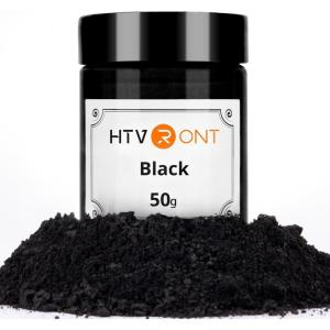 imageHTVRONT Black Mica Powder for Resin  176 oz50g Black Mica Pigment Powder Natural Mica Powder for Soap Making Resin Candle Making Bath BombBlack50g
