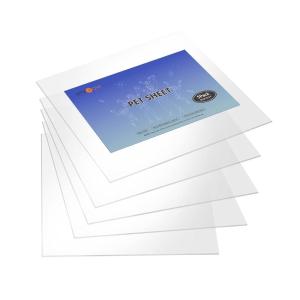 imageHTVRONT Clear Plastic Sheet 10 Pack  11x14 x 004quot PET Plastic Sheet Hard Acrylic Sheets Easy to Cut Clear Plastic Panel for DIY Materials Handicrafts Home Decoration8x10