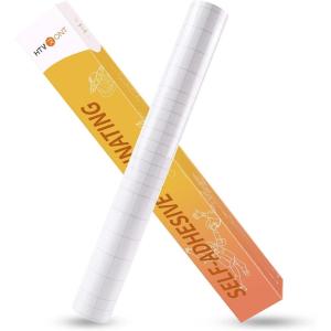 imageHTVRONT Clear SelfAdhesive Laminating Vinyl Roll12quotx15FT Non Thermal Laminating FilmNo Machine Needed Clear Vinyl Laminate for Stickers15ft