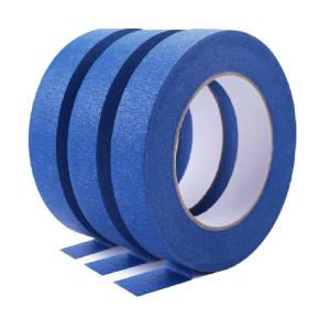 imageHTVRONT Colored Masking Tape  Colorful Masking Tape 1 Inch x 13 Yards x 6 Rolls Colored Painters Tape Craft Colored Tape for Art Supplies Labeling Coding Moving Decor PaintingBlue 1 inch x 3 packs