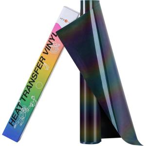 imageHTVRONT Glitter HTV Vinyl Bundle  8 Pack 10quot x 3FT Glitter Heat Transfer Vinyl for T Shirt Glitter Iron on Vinyl Compatible with Cricut Cutting Machine 8 Glitter ColorsReflective HTV