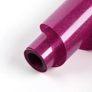 imageHTVRONT HTV Vinyl Rolls Heat Transfer Vinyl  12quot x 5ft Aqua Blue HTV Vinyl for Shirts Iron on Vinyl for All Cutter Machine  Easy to Cut ampamp Weed for Heat Vinyl Design Aqua BlueRose Red Glitter