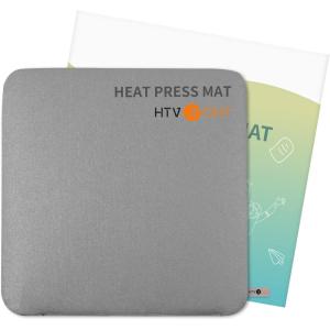 imageHTVRONT Heat Press Mat Compatible with Cricut Cutting Machine 115quotx115quot Heat Press Pad for Craft Vinyl Ironing Insulation Transfer Double Sided Applicable Mat115x115