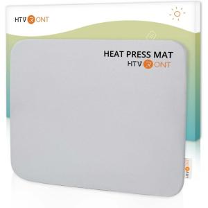 imageHTVRONT Heat Press Mat Compatible with Cricut Cutting Machine 115quotx115quot Heat Press Pad for Craft Vinyl Ironing Insulation Transfer Double Sided Applicable Mat16x20