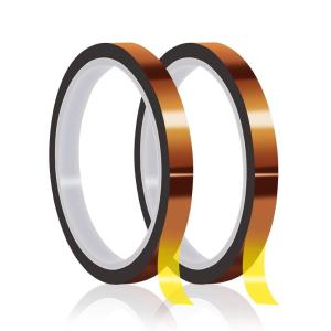 imageHTVRONT Heat Resistant Tape  10mm X 33m Blue Heat Transfer Tape 2 Rolls Heat Tape No Residue High Temperature Tape High Adhesion Heat Tape for Sublimation Heat Press HTV Heat Transfer TapeBrown