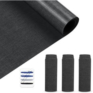 imageHTVRONT Iron on Patches for Clothes 20PCS Iron on Patches for Jeans 3quot by 414quot 4 Shades of Cotton Denim Clothing Repair and Decoration Kit for DIY Repair Crafting EmbellishmentBlackRolls