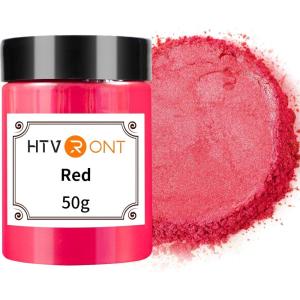 imageHTVRONT Mica Powder for Epoxy Resin  176 oz50 g Mica Pigment Powder Mica Powder for Soap Making Resin Candle Making Bath Bomb Mica Pigment PowderCharcoal GrayRed50g