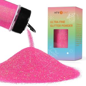 imageHTVRONT Red Glitter Fine Glitter  50g176oz Extra Fine Glitter for Crafts 1128 Portable Resin Glitter for Nails Tumblers OrnamentsAHolographic Hot Pink