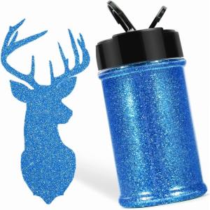 imageHTVRONT Red Glitter Fine Glitter  50g176oz Extra Fine Glitter for Crafts 1128 Portable Resin Glitter for Nails Tumblers OrnamentsBBlue Glitter