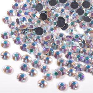imageHTVRONT Rhinestones for Crafting  1440pcs SS16 Hotfix Rhinestones for Clothes Bright Color ampamp Shining Flatback Rhinestones Suitable for Crafts Decoration and Handicraft 3739mmCrystal AB