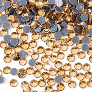 imageHTVRONT Rhinestones for Crafting  1440pcs SS16 Hotfix Rhinestones for Clothes Bright Color ampamp Shining Flatback Rhinestones Suitable for Crafts Decoration and Handicraft 3739mmYellow