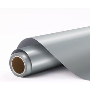 imageHTVRONT Silver Permanent Vinyl 12quot x 11 FT Silver Permanent Adhesive Vinyl Roll Compatible with Cricut Cutting Machine Silhouette Cameo Signs Scrapbooking Craft Die CuttersGlossy Silver