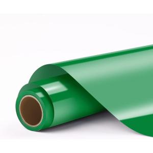 imageHTVRONT Silver Permanent Vinyl 12quot x 11 FT Silver Permanent Adhesive Vinyl Roll Compatible with Cricut Cutting Machine Silhouette Cameo Signs Scrapbooking Craft Die CuttersGlossy Green